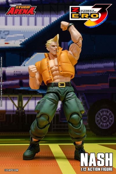 Storm Arena Nash Street Fighter Alpha 3 | Storm Collectibles Action Figure