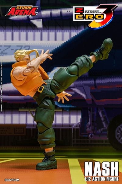 Storm Arena Nash Street Fighter Alpha 3 | Storm Collectibles Action Figure