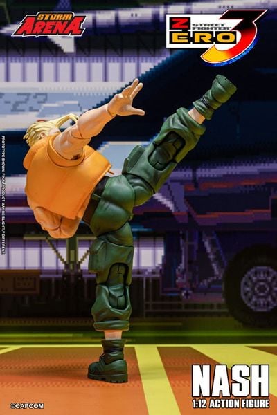 Storm Arena Nash Street Fighter Alpha 3 | Storm Collectibles Action Figure