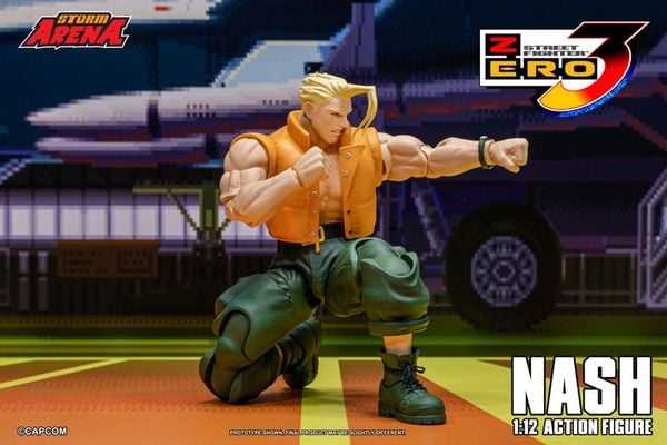 Storm Arena Nash Street Fighter Alpha 3 | Storm Collectibles Action Figure