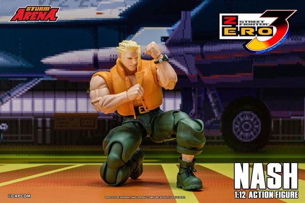 Storm Arena Nash Street Fighter Alpha 3 | Storm Collectibles Action Figure