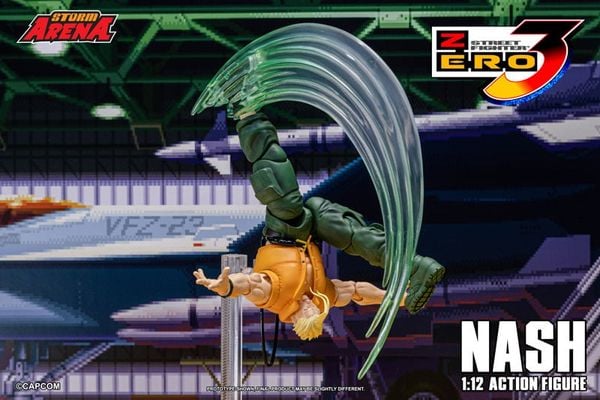 Storm Arena Nash Street Fighter Alpha 3 | Storm Collectibles Action Figure