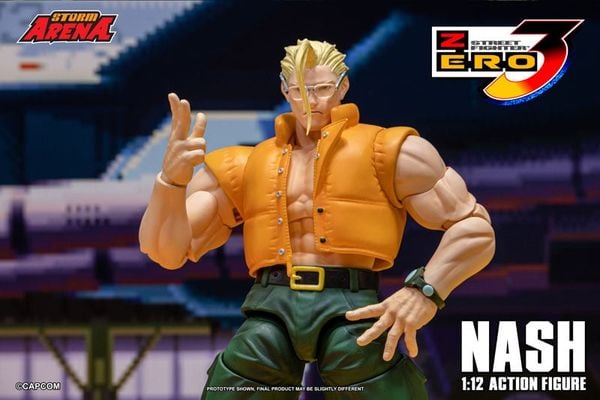 Storm Arena Nash Street Fighter Alpha 3 | Storm Collectibles Action Figure