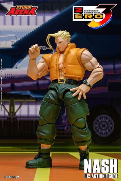 Storm Arena Nash Street Fighter Alpha 3 | Storm Collectibles Action Figure