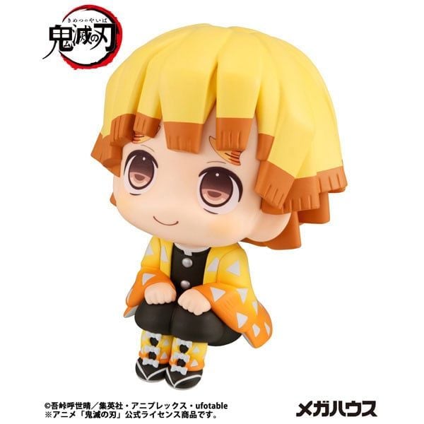LookUp Zenitsu Agatsuma Nikotto ver. Demon Slayer Kimetsu no Yaiba | MegaHouse Figure