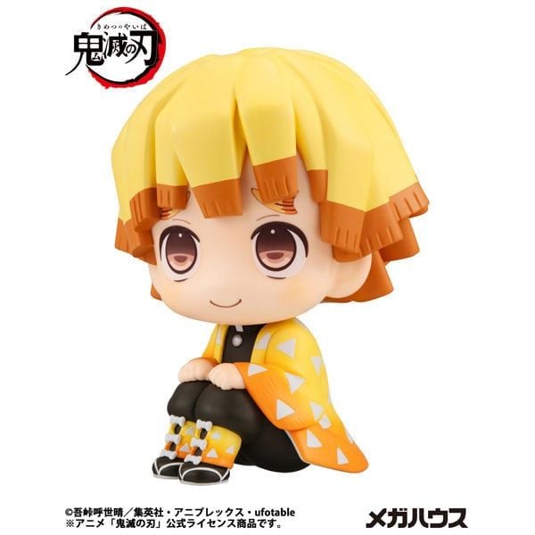 LookUp Zenitsu Agatsuma Nikotto ver. Demon Slayer Kimetsu no Yaiba | MegaHouse Figure