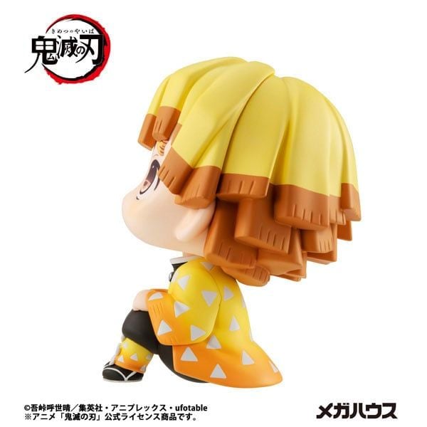 LookUp Zenitsu Agatsuma Nikotto ver. Demon Slayer Kimetsu no Yaiba | MegaHouse Figure
