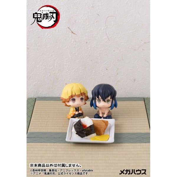 LookUp Zenitsu Agatsuma Nikotto ver. Demon Slayer Kimetsu no Yaiba | MegaHouse Figure