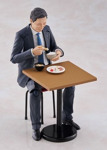 figma 675b Goro Inogashira Yutaka Matsushige ver. Renewal Edition - Solitary Gourmet Kodoku no Gourmet | Max Factory Figure