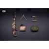 WM 05B Regular Machine Gun Set Desert Camouflage 1/12 | HASUKI Goods