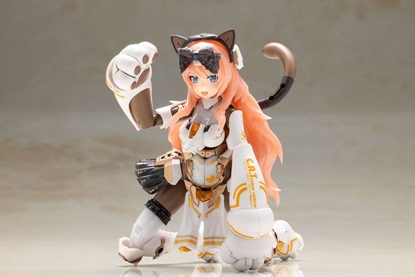 Durga I [CAT ARMOR Ver. -Calico-] Plastic Model Figure - Frame Arms Girl | Kotobukiya Figure