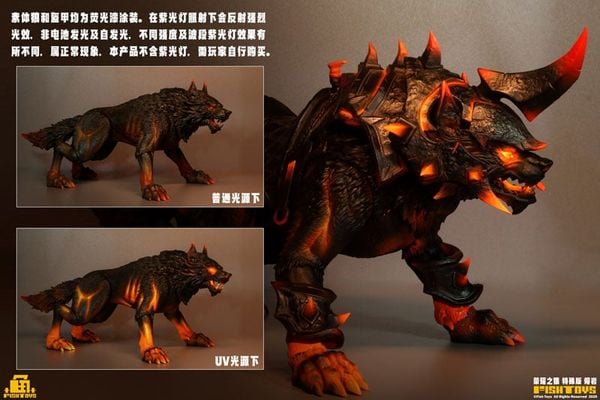 Posable Figure Wolf of glory Special Edition Lava 1/12 - Wolf of glory | Fish Toys Figure