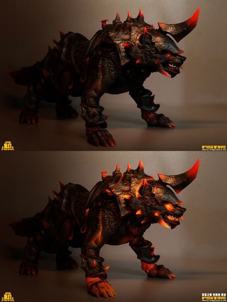 Posable Figure Wolf of glory Special Edition Lava 1/12 - Wolf of glory | Fish Toys Figure