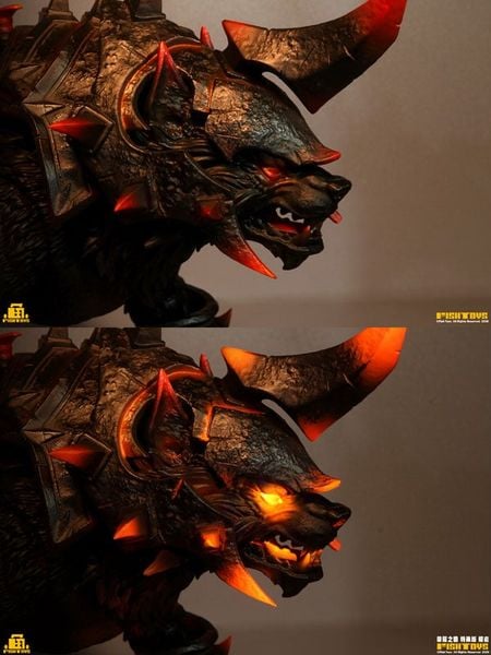 Posable Figure Wolf of glory Special Edition Lava 1/12 - Wolf of glory | Fish Toys Figure