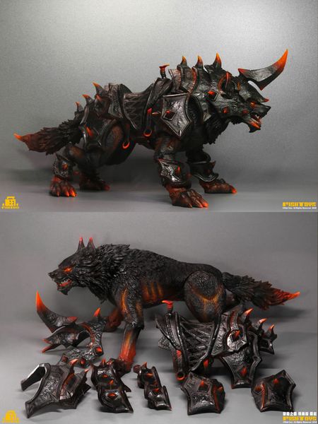 Posable Figure Wolf of glory Special Edition Lava 1/12 - Wolf of glory | Fish Toys Figure