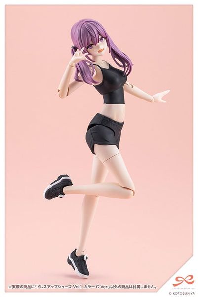 Plastic Model Dress Up Shoes Vol.1 Color C Ver. 1/10 - Sousai Shoujo Teien | Kotobukiya Figure