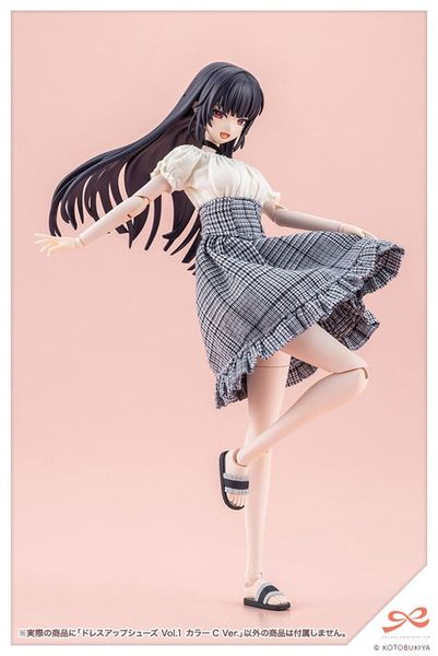 Plastic Model Dress Up Shoes Vol.1 Color C Ver. 1/10 - Sousai Shoujo Teien | Kotobukiya Figure