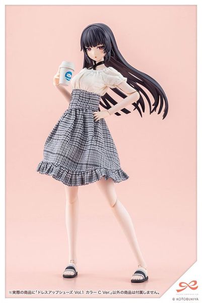 Plastic Model Dress Up Shoes Vol.1 Color C Ver. 1/10 - Sousai Shoujo Teien | Kotobukiya Figure