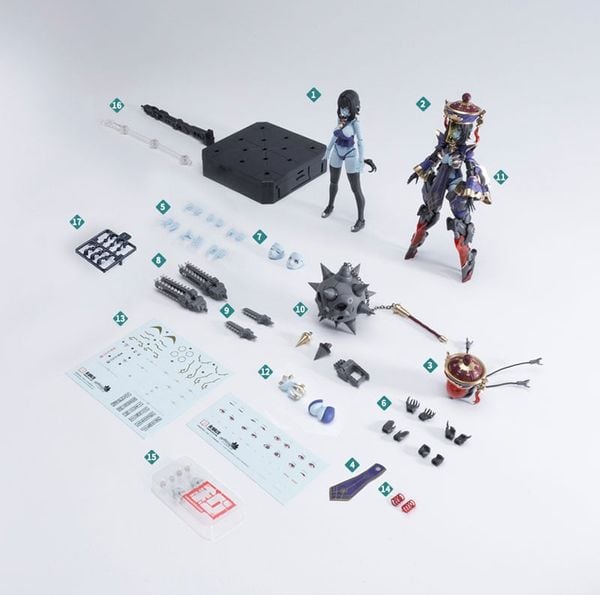 Jiulian 1/10 - Reverberation of Medta | HEMOXIAN Plastic Kit