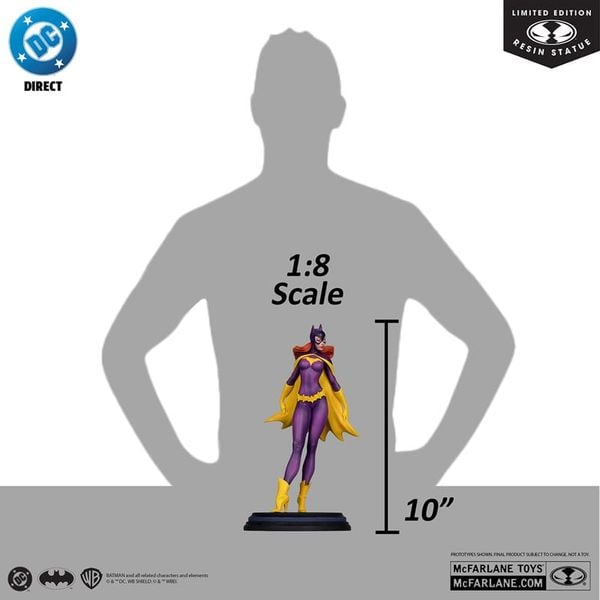 Statue Batgirl by J Scott Campbell 1/8 - DC Cover Girls | McFarlane Toys Figure