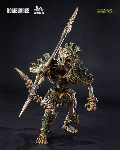 Viper Guard, Rattlesnake Scout & Half Snake Warrior 1/12 - SNAKE SKELETAL | Yototoy Figure
