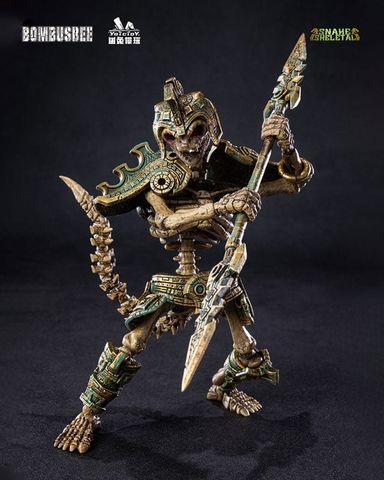 Viper Guard, Rattlesnake Scout & Half Snake Warrior 1/12 - SNAKE SKELETAL | Yototoy Figure