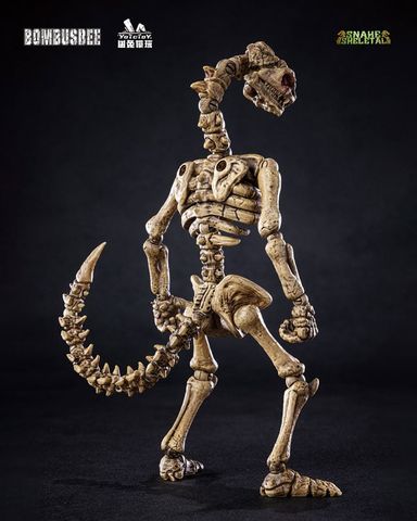 Viper Guard, Rattlesnake Scout & Half Snake Warrior 1/12 - SNAKE SKELETAL | Yototoy Figure