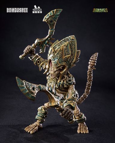 Viper Guard, Rattlesnake Scout & Half Snake Warrior 1/12 - SNAKE SKELETAL | Yototoy Figure