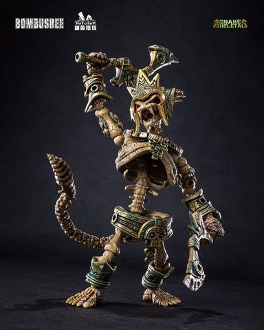 Viper Guard, Rattlesnake Scout & Half Snake Warrior 1/12 - SNAKE SKELETAL | Yototoy Figure