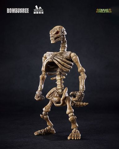 Viper Guard, Rattlesnake Scout & Half Snake Warrior 1/12 - SNAKE SKELETAL | Yototoy Figure