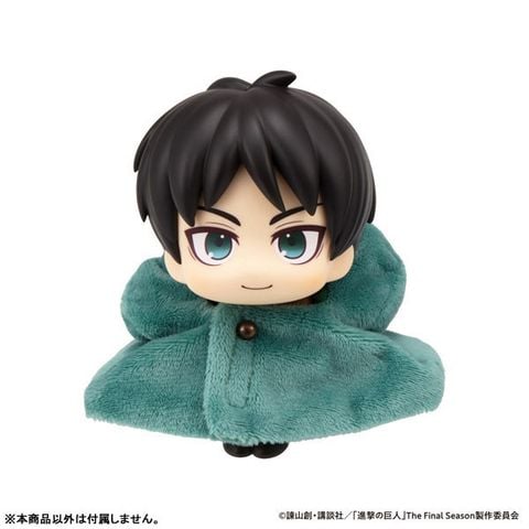LookUp Eren Jaeger & Levi Survey Corps Cape - Attack on Titan | MegaHouse Figure