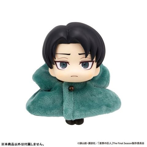 LookUp Eren Jaeger & Levi Survey Corps Cape - Attack on Titan | MegaHouse Figure