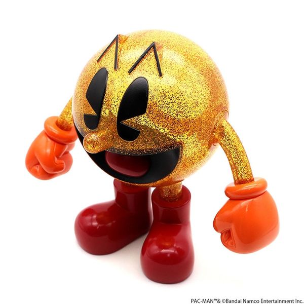 Pac Man Clear Yellow Glitter - Pac Man | ELECTRIC TOYS Figure