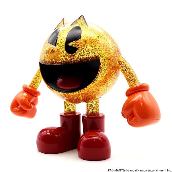 Pac Man Clear Yellow Glitter - Pac Man | ELECTRIC TOYS Figure