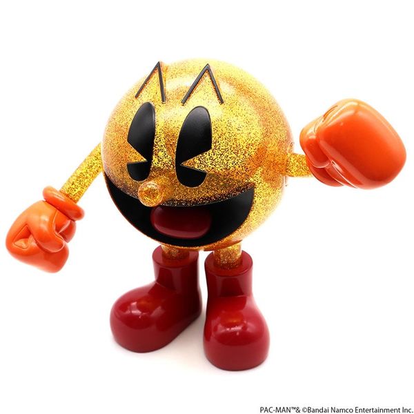 Pac Man Clear Yellow Glitter - Pac Man | ELECTRIC TOYS Figure
