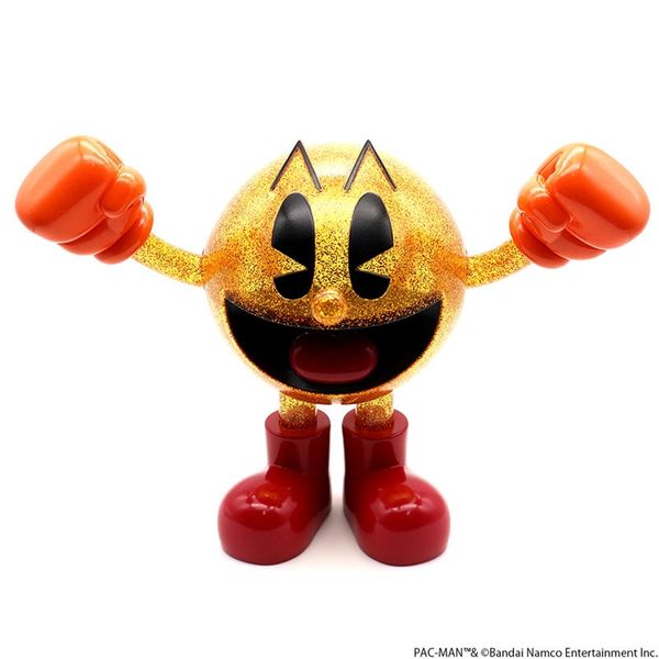 Pac Man Clear Yellow Glitter - Pac Man | ELECTRIC TOYS Figure