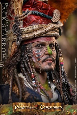 Jack Sparrow Pelegostos Chief 1/6 - Pirates of the Caribbean | Hot Toys Figure