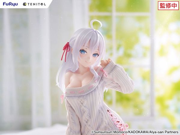 TENITOL BIG Noodle Stopper Figure Alisa Mikhailovna Kujou - Tokidoki Bosotto Russia go de Dereru Tonari no Alya-san | FuRyu Figure