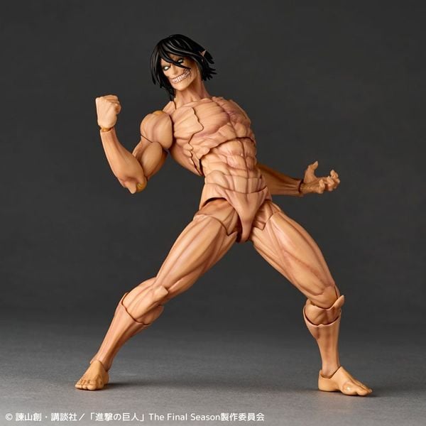 Revoltech Amazing Yamaguchi Attack Titan - Attack on Titan | Kaiyodo Figure
