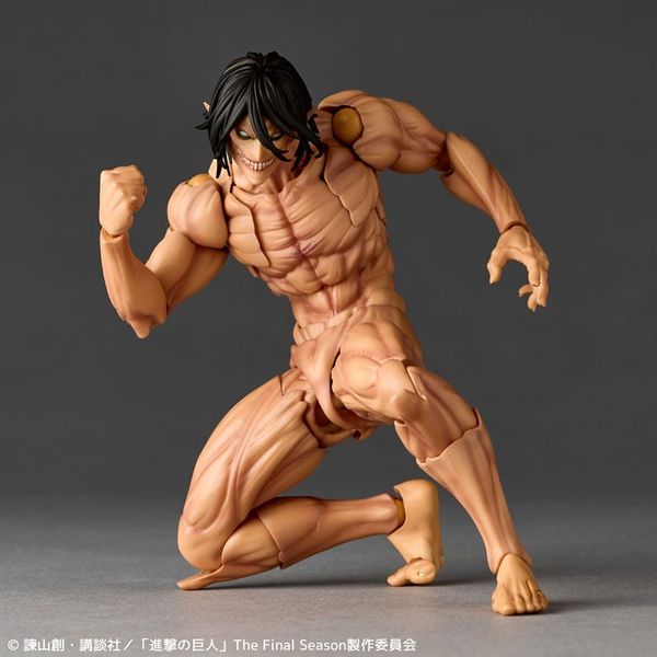 Revoltech Amazing Yamaguchi Attack Titan - Attack on Titan | Kaiyodo Figure
