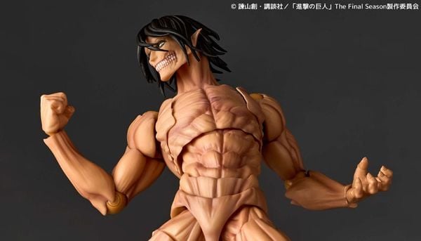 Revoltech Amazing Yamaguchi Attack Titan - Attack on Titan | Kaiyodo Figure