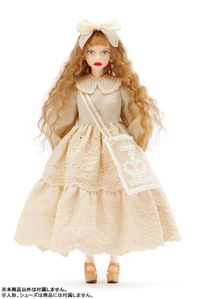 Cherry x overlace Dress set Margaret Ribbon Lesson Ivory 1/6 - DOLL ACCESSORY | HobbyJAPAN Goods