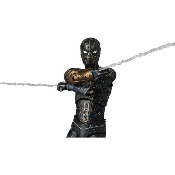 MAFEX No.308 SPIDER MAN BLACK & GOLD SUIT - Spider Man No Way Home | Medicom Toy Figure