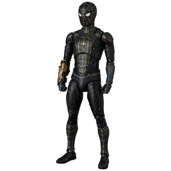 MAFEX No.308 SPIDER MAN BLACK & GOLD SUIT - Spider Man No Way Home | Medicom Toy Figure