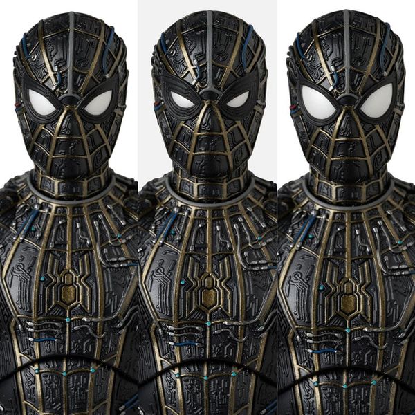 MAFEX No.308 SPIDER MAN BLACK & GOLD SUIT - Spider Man No Way Home | Medicom Toy Figure