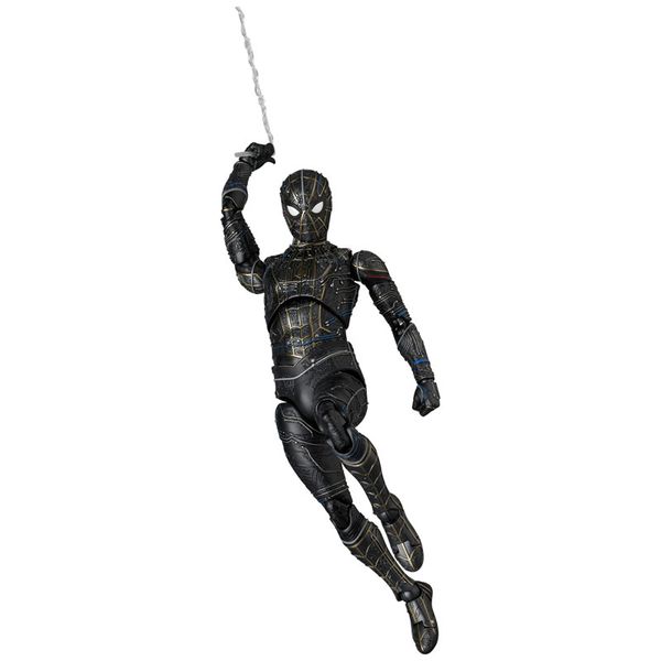 MAFEX No.308 SPIDER MAN BLACK & GOLD SUIT - Spider Man No Way Home | Medicom Toy Figure
