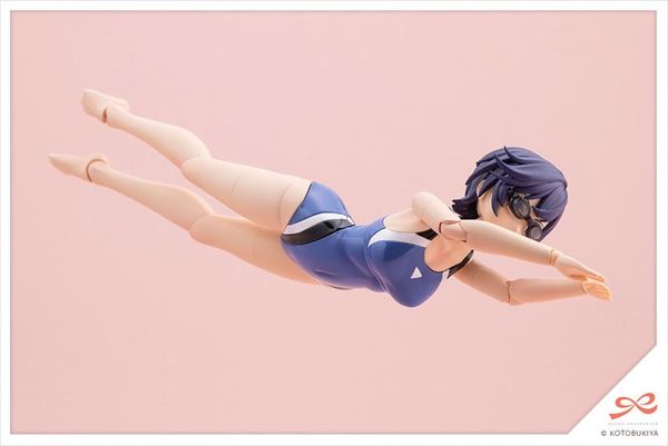 Plastic Model RUI SAOTOME TOUOU HIGH SCHOOL COMPETITIVE SWIMSUIT 1/10 - Sousai Shoujo Teien | Kotobukiya Figure