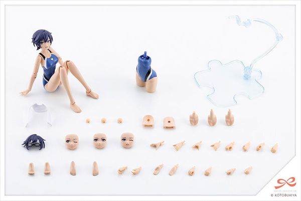 Plastic Model RUI SAOTOME TOUOU HIGH SCHOOL COMPETITIVE SWIMSUIT 1/10 - Sousai Shoujo Teien | Kotobukiya Figure