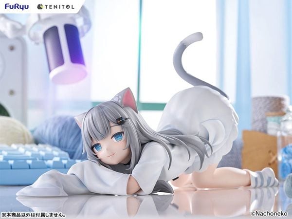 TENITOL BIG Noodle Stopper Figure Nachoneko - Virtual YouTuber | FURYU Figure