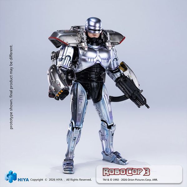 Action Figure RoboCop 3 Robocop Alex Murphy 1/12 - RoboCop Series | Hiya Toys Figure